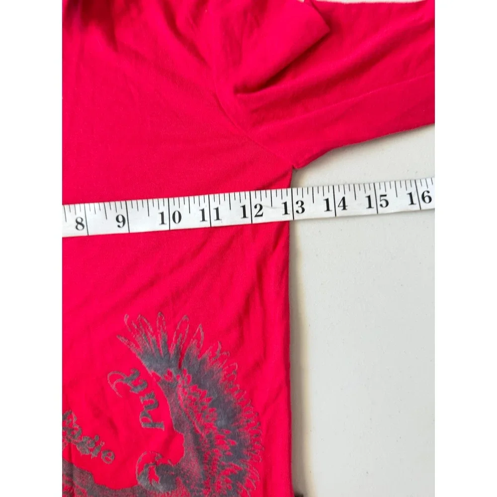 NWT Fore Axel & Hudson Boys Red Bamboo Long Sleeve Eagle Polo Shirt Top 5 New‎